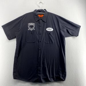 Red Kap Marvel Avengers Shield Security‎ Patrol Phil Costume Tee Mens Size L